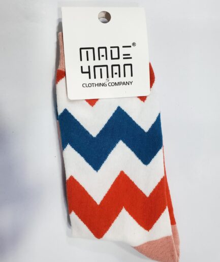 Men's Zigzag Patterned Socks