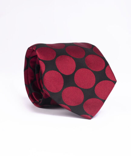 Polka Dot Red Tie